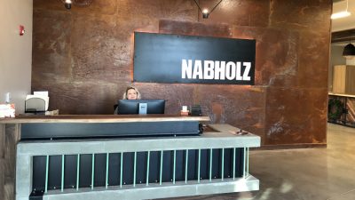Kansas Nabholz New Office Front Desk