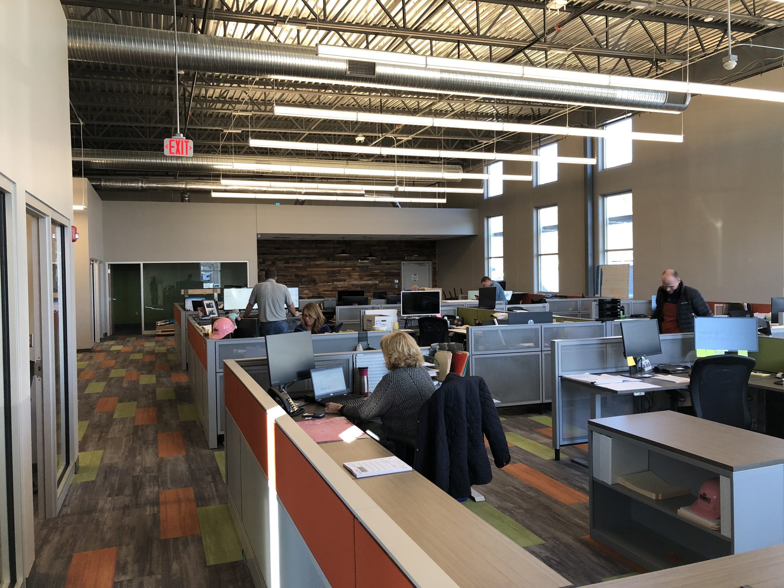 Kansas Nabholz New Office collaborative space 