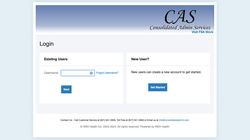CAS Portal