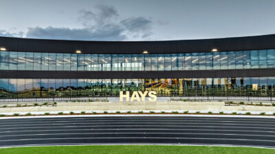 Exterior at Hays High School