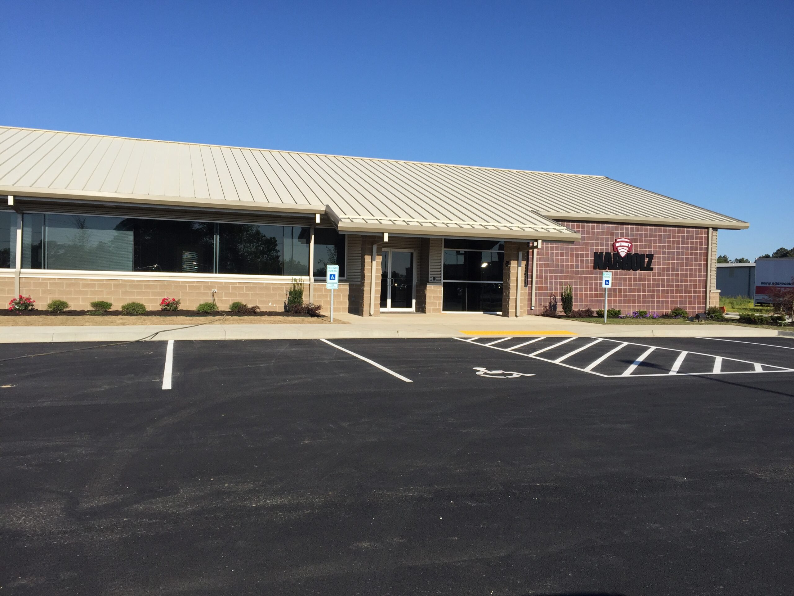 Nabholz's Jonesboro office, which performs commercial construction and industrial contractor services.